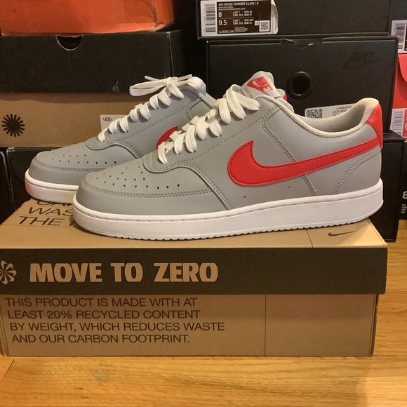 NWT Nike Court Vision Low Mens Size 8.5 UNLV - Picture 4 of 9